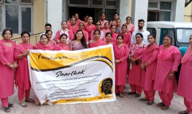 आशा कार्यकर्ताओं के लिए मानसिक स्वास्थ्य पर कार्यशाला का सफल आयोजन