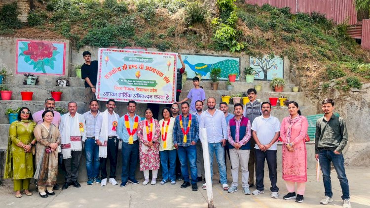 विनोद चौहान बने सी एंड वी अध्यापक संघ शिमला के अध्यक्ष, अचला शर्मा महासचिव चुनी गई...