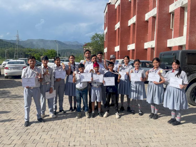 अरिहंत इंटरनेशनल विद्यालय ने विद्यार्थियों का जिला स्तरीय शूटिंग प्रतियोगिता में लहराया परचम