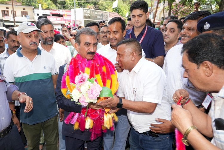 मुख्यमंत्री ने देहरा में 233.55 करोड़ रुपये की परियोजनाओं के लोकार्पण एवं शिलान्यास किए