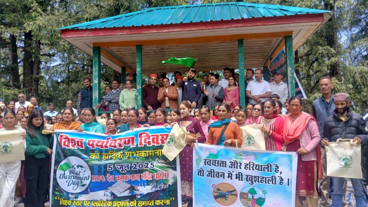 उपायुक्त ने राजकीय वरिष्ठ माध्यमिक पाठशाला जहल से किया एक पेड़ मां के नाम-2.0 अभियान का शुभारंभ