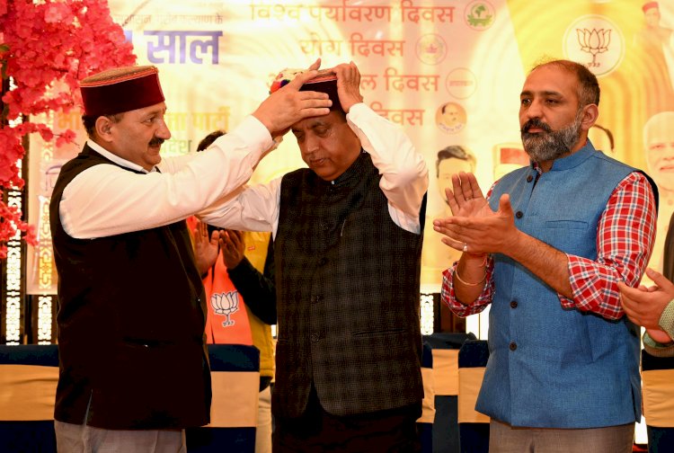 संकल्प से सिद्धि तक कार्यक्रम के माध्यम से केंद्र सरकार की नीतियों को घर-घर पहुंचाएंगे : नंदा