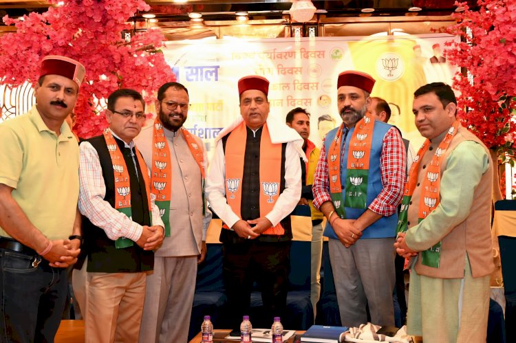 सुक्खू सरकार के गारंटियों की राह देख रहे हैं प्रदेश के लोग : जयराम ठाकुर