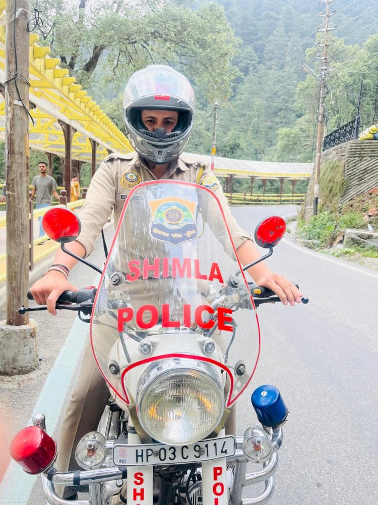 ग्रीष्मकालीन पर्यटक सीजन 2025 के दौरान शिमला पुलिस ने ट्रैफिक प्रबंधन को किया सुदृढ़