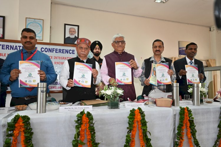 राज्यपाल ने दिया पारम्परिक ज्ञान के महत्व पर बल, हिम साइंस कांग्रेस एसोसिएशन द्वारा आयोजित दो दिवसीय अंतर्राष्ट्रीय सम्मेलन के उद्घाटन किया