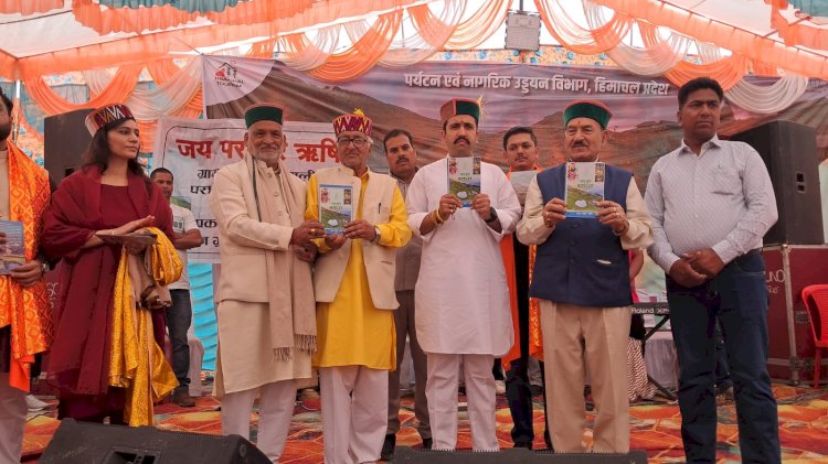 लोक निर्माण मंत्री ने विख्यात पर्यटन स्थल पराशर में की सरानाहुली मेले के समापन समारोह की अध्यक्षता