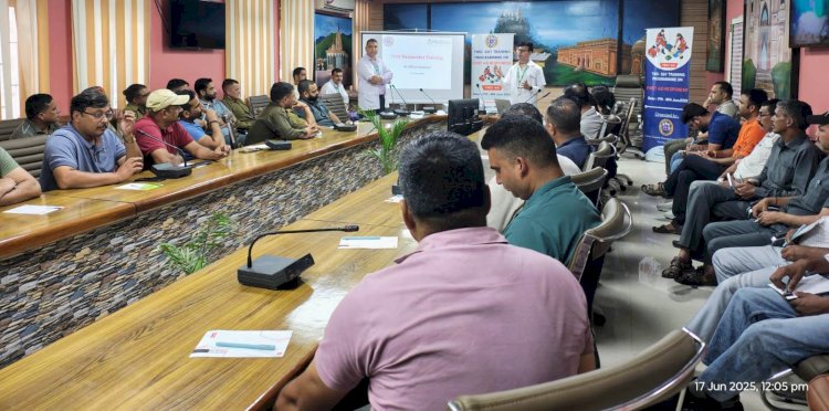 चालकों-परिचालकों को सिखाई प्राथमिक उपचार की बारीकियां