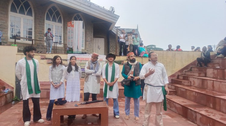 नुक्कड़ नाटक के माध्यम से दिया नशा निवारण का संदेश