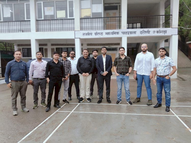 भारत निर्वाचन आयोग की टीम द्वारा जिला कांगड़ा के दुर्गम मतदान केंद्रों का किया निरीक्षण