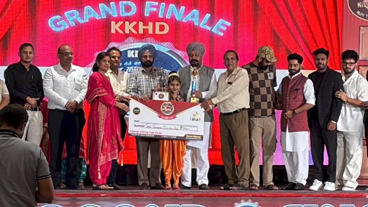 पांवटा की 10 साल की मानसी से डीडी पंजाबी टीवी पर मचाया धमाल..