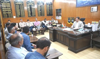 फोरलेन निर्माण कार्य की होगी निशानदेही - उपायुक्त