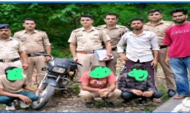 24 घंटे के भीतर 3 बाईक चोर धरे, 2 मोटर साईकल बरामद.....