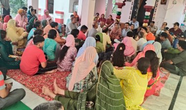 धर्मपुर में राहत कार्य जारी, अब तक 2 लाख 90 हजार रुपए की राहत राशि वितरित