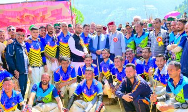 ऐतिहासिक जन्दायिक छिब्बर बिशु मेला के समापन समारोह में पंचायती राज मंत्री ने की शिरकत