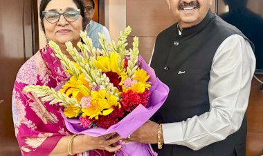 उप-मुख्यमंत्री ने राज्यसभा सांसद एवं हिमाचल कांग्रेस की प्रभारी से भेंट की