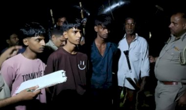 फोटो खींचने यमुना नदी में उतरे 3 लड़के फंसे: देर रात 1 बजे एनडीआरएफ की मदद से किया रेस्कयू....