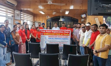 10 ट्रैकिंग मार्गों के प्रारंभिक बिंदुओं पर स्थापित किए चेक पोस्ट: डीसी