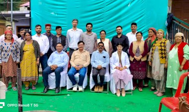 कुथाह में आपदा प्रभावितों के लिए लगाया गया  विशेष चिकित्सा शिविर 162 मरीजों की स्वास्थ्य जांच