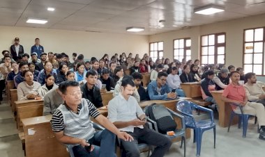 राजकीय महाविद्यालय रिकांग पीओ में साइबर अपराध जागरूकता शिविर आयोजित