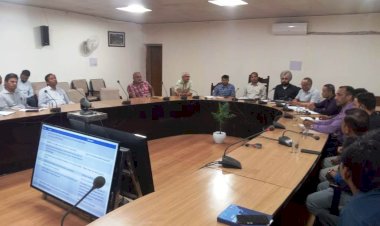 एम्स बिलासपुर से जुड़े लंबित विषयों पर उच्च स्तरीय समीक्षा बैठक आयोजित