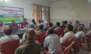 हिमाचल किसान सभा ब्लॉक कमेटी पांवटा साहिब की बैठक आयोजित