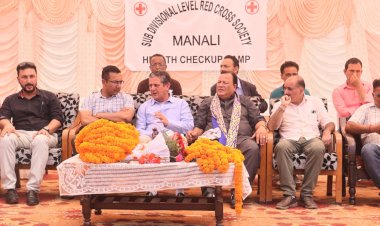 पनगा गाँव (मनाली) में स्वास्थ्य जांच शिविर का आयोजन — स्थानीय विधायक भुवनेश्वर गौड़ ने किया शुभारंभ!