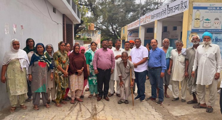 हरोली ब्लॉक में वित्तीय समावेश फ्लैगशिप योजनाओं पर जागरूकता शिविर आयोजित