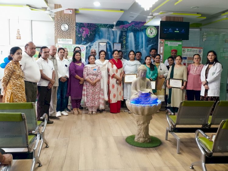राष्ट्रीय चिकित्सक दिवस : श्री साई हॉस्पिटल में रोटरी क्लब एवं रोटरी क्लब संगिनी के सहयोग से किया आयोजन.....