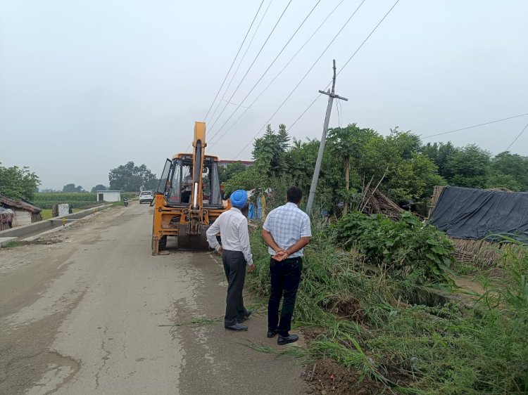 जलभराव से बचाव को नगर निगम मुस्तैद, एडीसी की निगरानी में चला सफाई अभियान