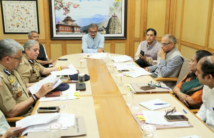 मुख्यमंत्री ने बादल फटने की बढ़ती घटनाओं का अध्ययन करने की आवश्यकता पर बल दिया