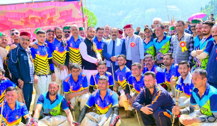 ऐतिहासिक जन्दायिक छिब्बर बिशु मेला के समापन समारोह में पंचायती राज मंत्री ने की शिरकत