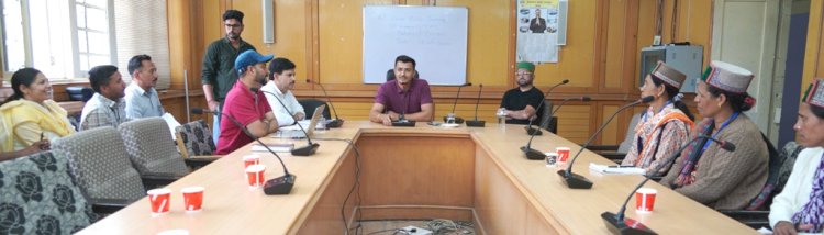 किन्नौर जिला के बूथ लेवल अधिकारियों के लिए तीन दिवसीय प्रशिक्षण कार्यशाला का शुभारंभ