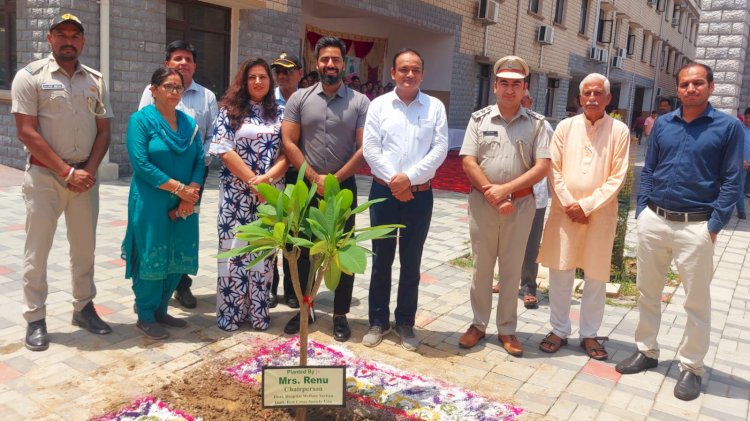 जिला रेड क्रॉस सोसाइटी ऊना ने पर्यावरण सरंक्षण की अनूठी पहल में वितरित किए 1600 फलदार पौधे