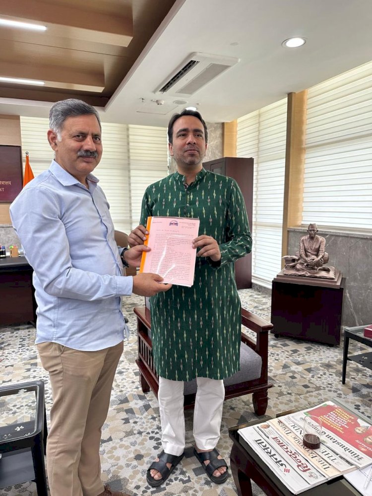 राजेश धर्माणाी ने हिमाचल में ड्रोन तकनीक पर आधारित सेंटर ऑफ एक्सीलेंस स्थापित करने का आग्रह किया