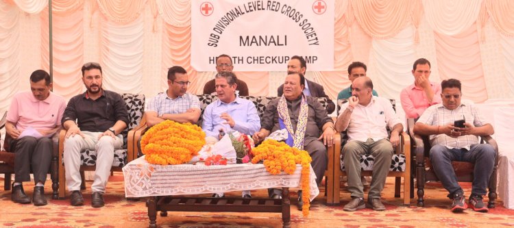 पनगा गाँव (मनाली) में स्वास्थ्य जांच शिविर का आयोजन — स्थानीय विधायक भुवनेश्वर गौड़ ने किया शुभारंभ!