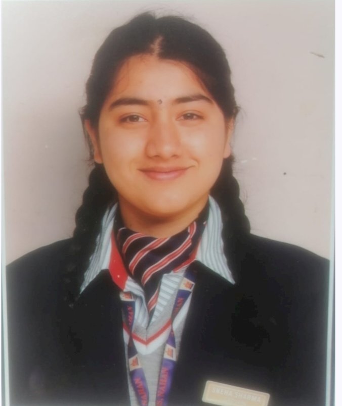 अरिहंत इंटरनेशनल की छात्रा स्नेहा शर्मा का दिल्ली विश्वविद्यालय में चयन हुआ ...