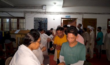 ब्रहमाकुमारीज़ ने जेल में बंद कैदियों को राखी बाँधकर भाईचारे और स्नेह का संदेश दिया