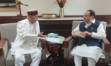 राज्यपाल ने केंद्रीय स्वास्थ्य मंत्री से भेंट की