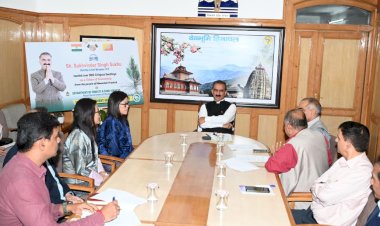 मुख्यमंत्री ने भूटान सरकार को 5000 से अधिक चिलगोजा के पौधे भेंट किए