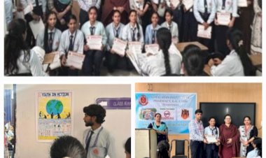 हिमालयन ग्रुप में अंतर्राष्ट्रीय युवा दिवस मनाया..पोस्टर  प्रतियोगिता में मीनाक्षी प्रथम