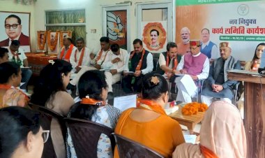 भाजपा जिला कार्यसमिति बैठक में पहुंचे डॉ बिंदल, कार्यकर्ताओं में भरा जोश