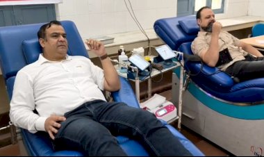 द्वितीय विश्व युद्ध के योद्धा की याद में रक्तदान शिविर, मेडिकल कॉलेज नाहन में हुआ आयोजन