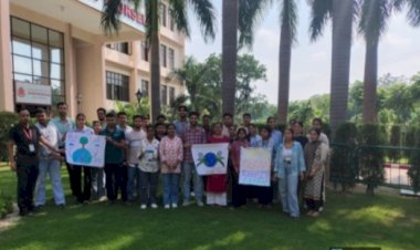 नाहन : हिमालयन इंस्टीट्यूट ऑफ मैनेजमेंट द्वारा पौधा रोपण किया