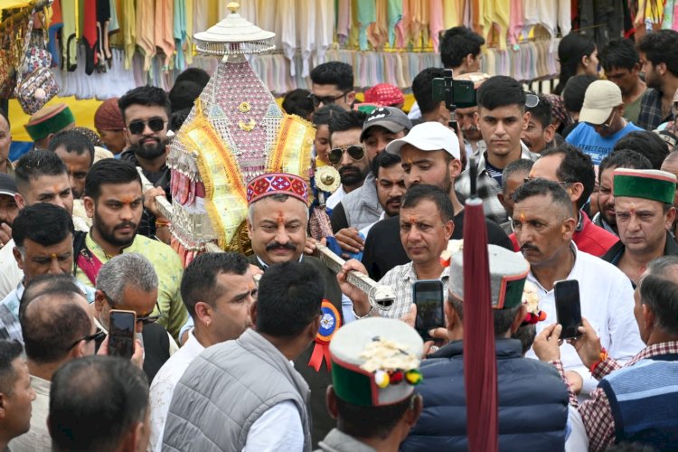 मेले और त्यौहार हमारी समृद्ध संस्कृति का प्रतीक - रोहित ठाकुर*