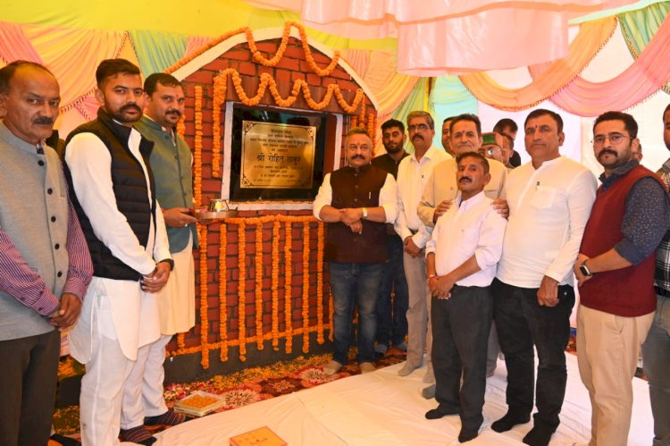 शिक्षा मंत्री ने पराली बदरूनी में 1.28 करोड़ से निर्मित उठाऊ पेयजल योजना का किया उद्घाटन