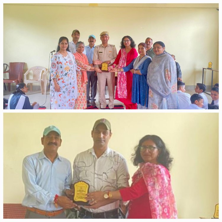 बोहलियों जमा स्कुल में स्वतंत्रता दिवस की धूम: दो पुर्व सैनिको को सम्मानित किया....