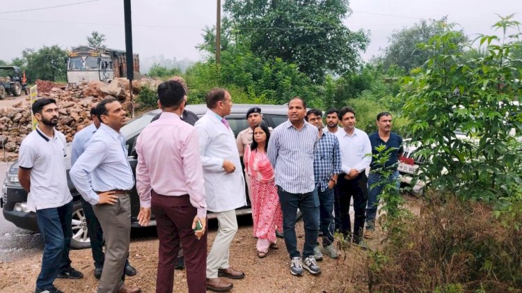 कोठीपुरा में बनेगा केंद्रीय विद्यालय, जिला प्रशासन और एम्स प्रबंधन ने संयुक्त निरीक्षण कर जमीन का किया चयन