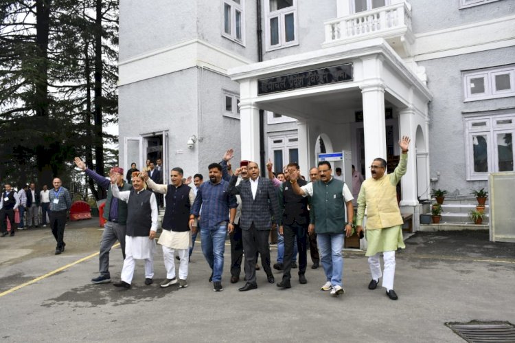 रोजगार के नाम पर सदन में भी झूठ बोल रहे हैं मुख्यमंत्री : जयराम ठाकुर