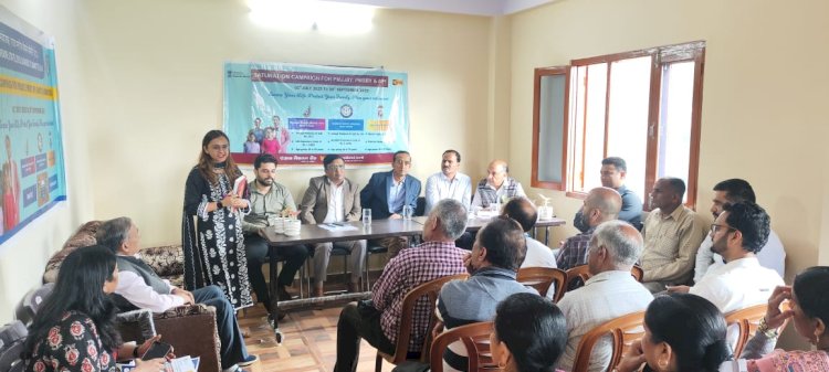 मजठाई ग्राम पंचायत में वित्तीय समावेशन संतृप्ति एवं री- केवाईसी  अभियान का सफल आयोजन