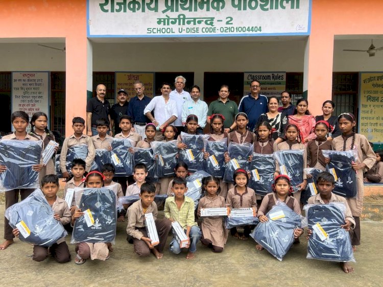 रोटरी क्लब नाहन द्वारा “नन्हे दीपक” स्कूल बैग वितरण कार्यक्रम आयोजित
